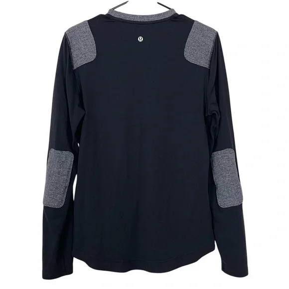 Lululemon Sprint Long Sleeve Size Medium in Black - Picture 6 of 10